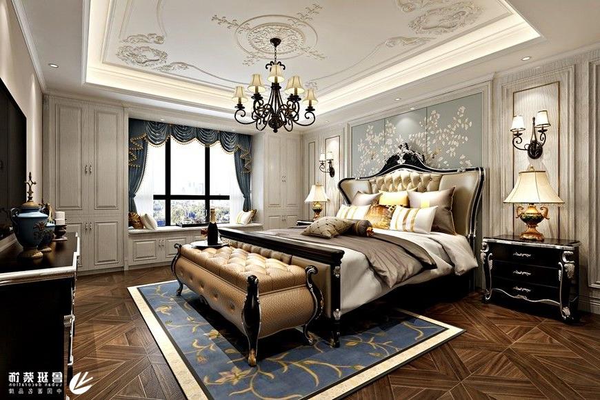 华侨城天鹅堡,新古典风格,卧室