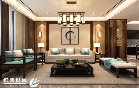 白桦林间三居室150平米新中式风格效果图-威尼斯真人官方装饰设计师王鸿飞主笔