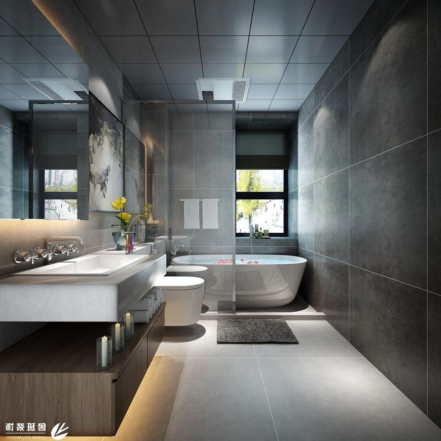 雅居乐铂琅峯三居室143平米现代风格效果图卫生间设计